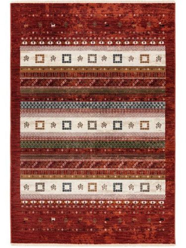 Mythos szőnyeg Multicolour/Red 15x15 cm minta
