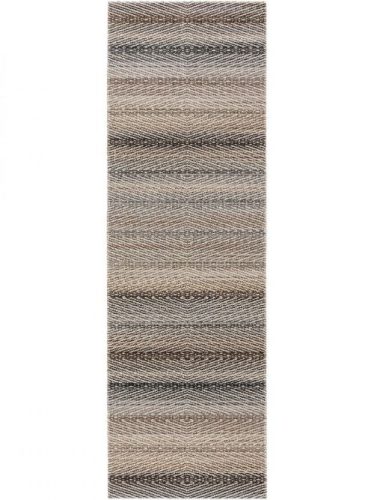 Kül- és beltéri szőnyeg Jerry Grey 80x240 cm