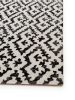 Kül- és beltéri szőnyeg Jerry Black/White 200x300 cm