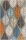 Kül- és beltéri szőnyeg Jerry Multicolour/Grey 15x15 cm