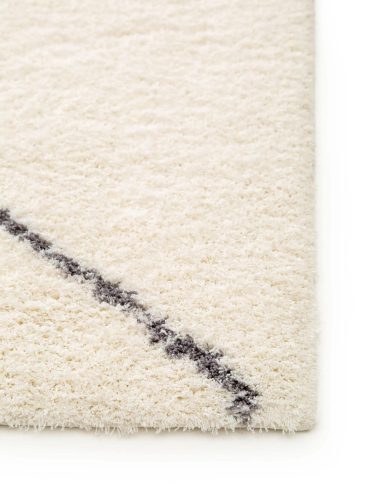 Shaggy rug Benno Cream 140x200 cm