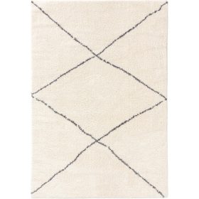 Shaggy rug Benno Cream 160x230 cm