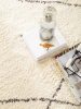 Shaggy rug Benno Cream 240x340 cm
