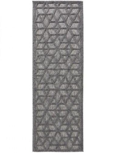 Kül- és beltéri szőnyeg Bonte Grey 75x220 cm