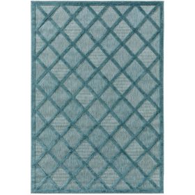 In- & Outdoor Rug Bonte Turquoise 120x170 cm