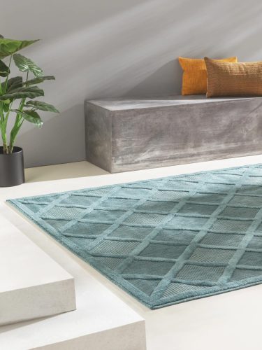 In- & Outdoor Rug Bonte Turquoise 160x230 cm