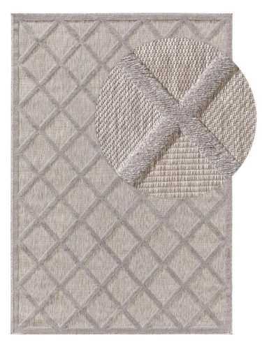 Kültéri és beltéri szőnyeg Bonte Világosszürke 15x15 cm Mintadarab