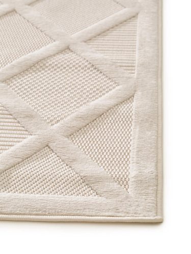 In- & Outdoor Rug Bonte Cream 240x340 cm