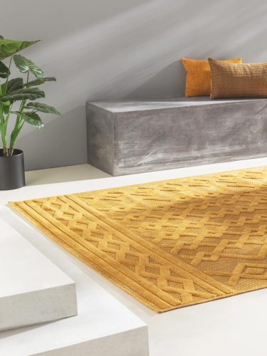 In- & Outdoor Rug Bonte Yellow 160x230 cm