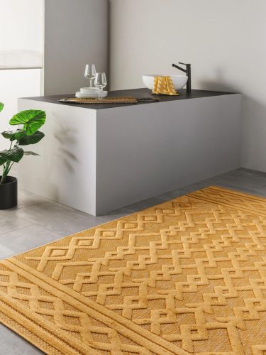 In- & Outdoor Rug Bonte Yellow 160x230 cm