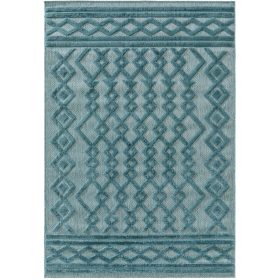 In- & Outdoor Rug Bonte Turquoise 120x170 cm