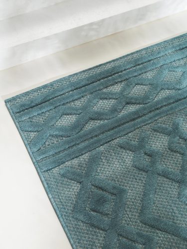 In- & Outdoor Rug Bonte Turquoise 240x340 cm