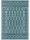In- & Outdoor Rug Bonte Turquoise 80x150 cm