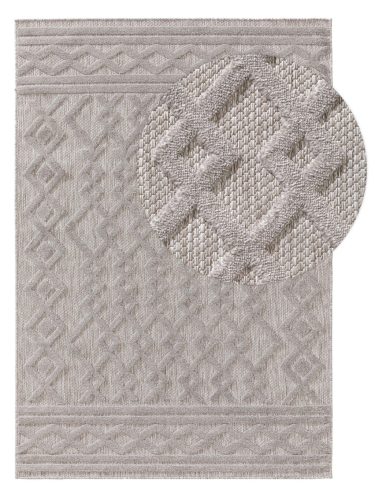 Kül- és beltéri szőnyeg Bonte Light Grey 80x150