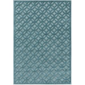 In- & Outdoor Rug Bonte Turquoise 120x170 cm