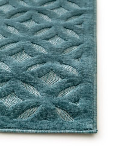 In- & Outdoor Rug Bonte Turquoise 160x230 cm
