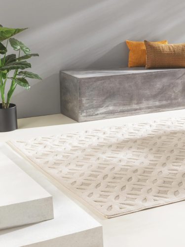 In- & Outdoor Rug Bonte Cream 200x290 cm