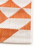 Kültéri és beltéri szőnyeg Cleo narancssárga 15x15 cm Sample