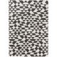 Kültéri és beltéri szőnyeg Cleo Fekete 15x15 cm Mintadarab