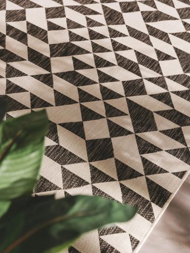 In- & Outdoor Rug Cleo Black 120x170 cm