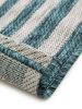 Kül- és beltéri szőnyeg Cleo Blue 15x15 cm Mintadarab