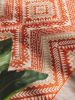 In- & Outdoor Rug Cleo Orange 15x15 cm Sample