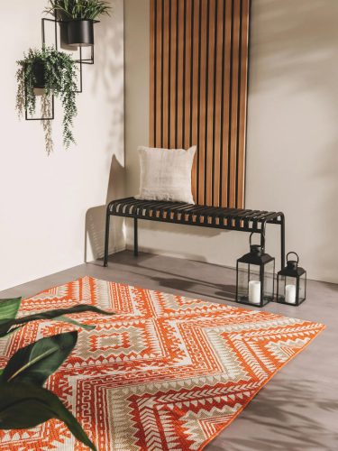 In- & Outdoor Rug Cleo Orange 120x170 cm