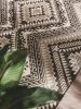 In- & Outdoor Rug Cleo Black 15x15 cm Sample