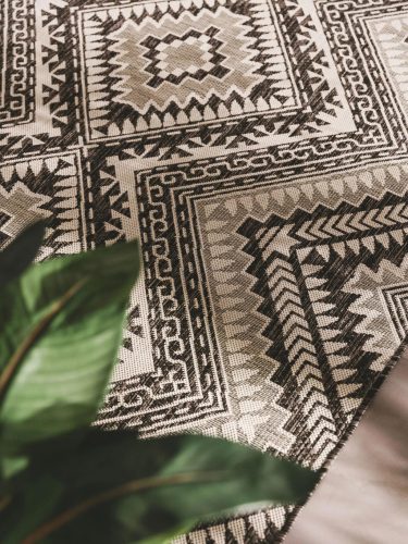 In- & Outdoor Rug Cleo Black 200x300 cm