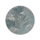 In- & Outdoor Round Rug Cleo Blue ø 150 cm round