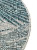 In- & Outdoor Round Rug Cleo Blue ø 150 cm round