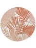 In- & Outdoor Round Rug Cleo Orange ø 120 cm round