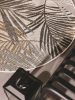 In- & Outdoor Round Rug Cleo Black ø 120 cm round