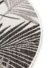 In- & Outdoor Round Rug Cleo Black ø 150 cm round