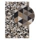 Mosható pamut szőnyeg Cooper Beige/Black 150x230 cm