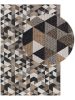 Mosható pamut szőnyeg Cooper Beige/Black 75x150 cm