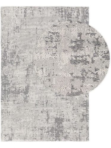 Mosható pamut szőnyeg Cooper Grey 15x15 cm minta