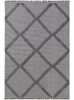 Mosható pamut szőnyeg Oslo Grey 15x15 cm minta
