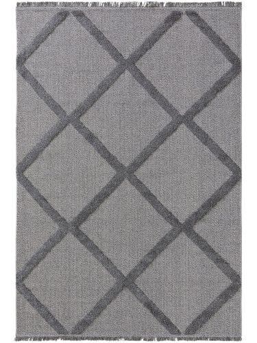 Mosható pamut szőnyeg Oslo Grey 190x280 cm