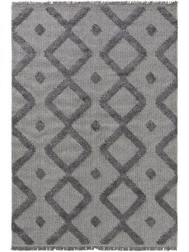 Mosható pamut szőnyeg Oslo Grey 75x150 cm