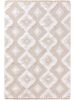 Mosható pamut szőnyeg Oslo Cream/Beige 15x15 cm Mintadarab