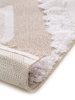 Mosható pamut szőnyeg Oslo Cream/Beige 15x15 cm Mintadarab
