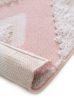 Mosható pamut szőnyeg Oslo Cream/Rose 75x150 cm