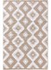 Mosható pamut szőnyeg Oslo Cream/Taupe 130x190 cm