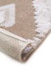 Mosható pamut szőnyeg Oslo Cream/Taupe 75x150 cm