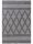 Mosható pamut szőnyeg Oslo Grey 15x15 cm Mintadarab
