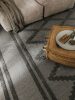 Mosható pamut szőnyeg Oslo Grey 15x15 cm Mintadarab