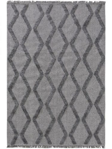 Mosható pamut szőnyeg Oslo Grey 75x150 cm