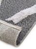 Mosható pamut szőnyeg Oslo Grey/White 190x280 cm