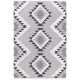 Mosható pamut szőnyeg Oslo Cream/Grey 15x15 cm Mintadarab